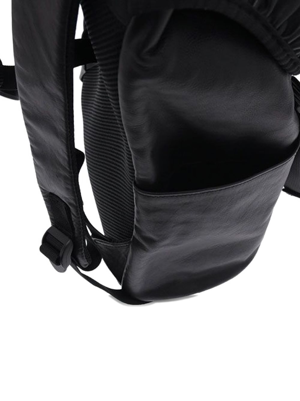 leather drawstring backpack