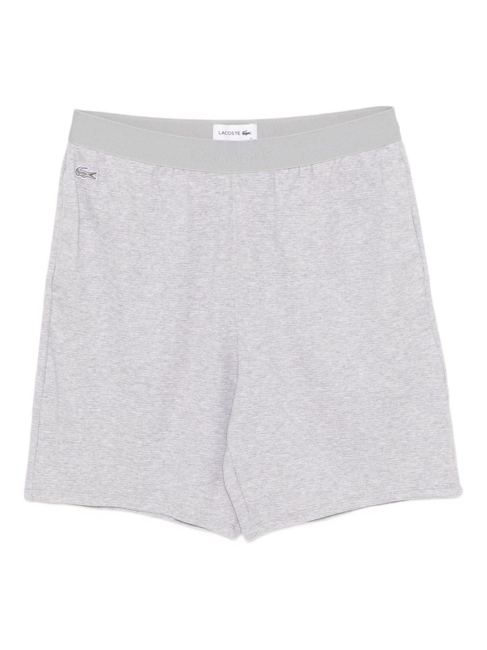 logo-embroidered shorts