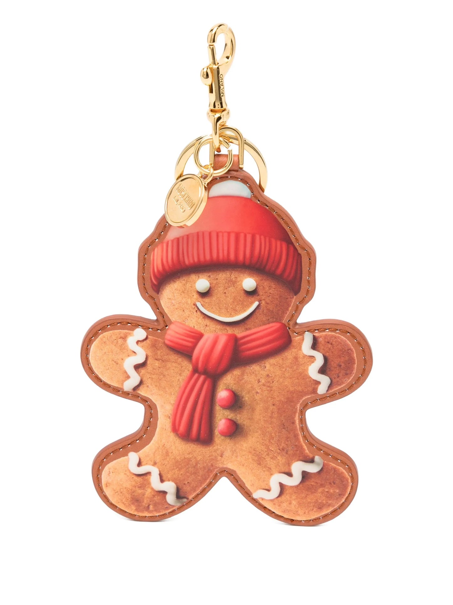 Gingerbread-Print Keyring