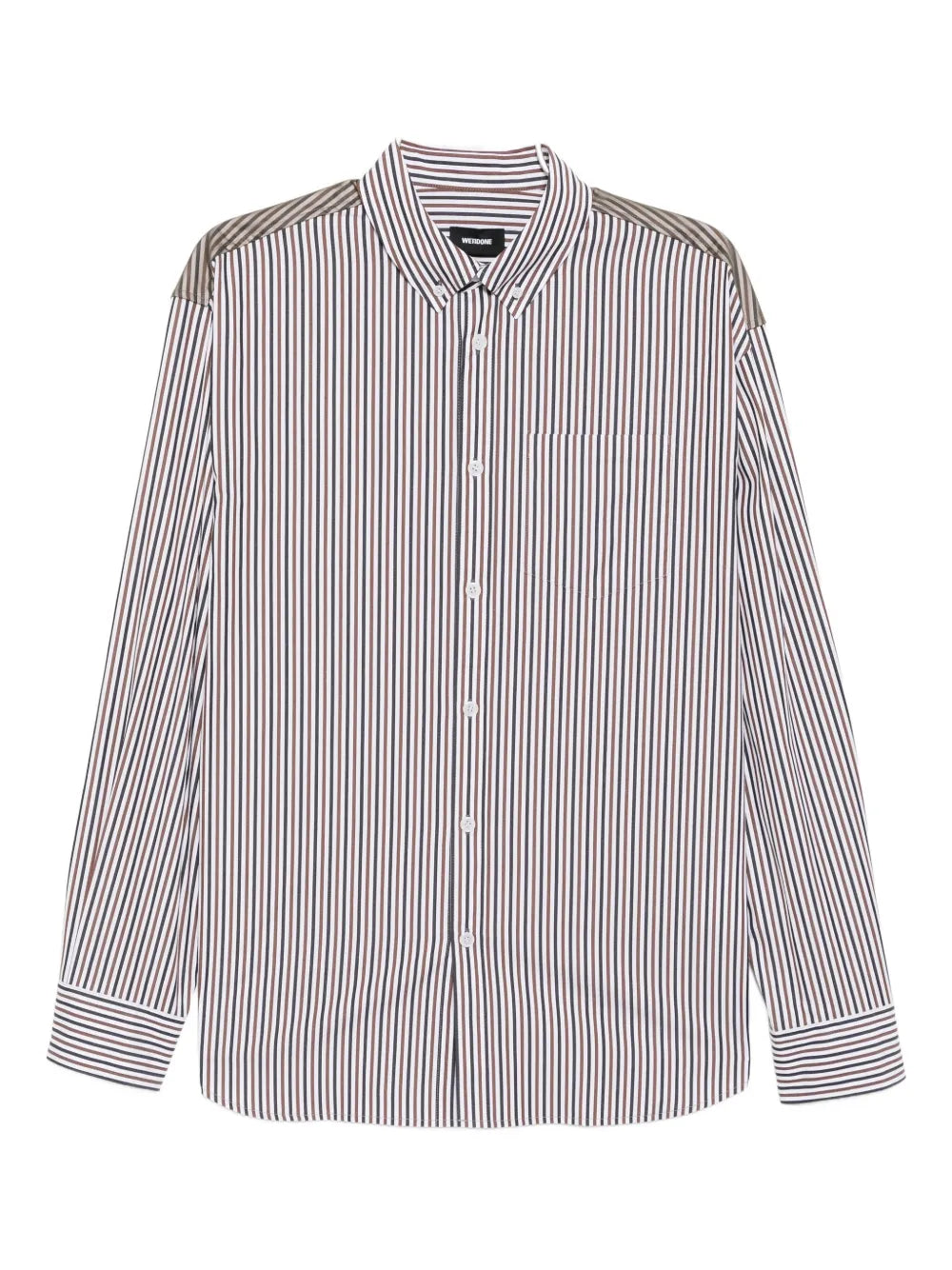 Striped Button-Down Shirt
