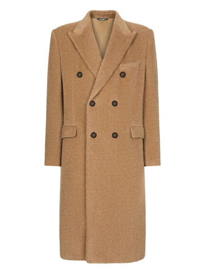 Double-Breasted Wool Coat