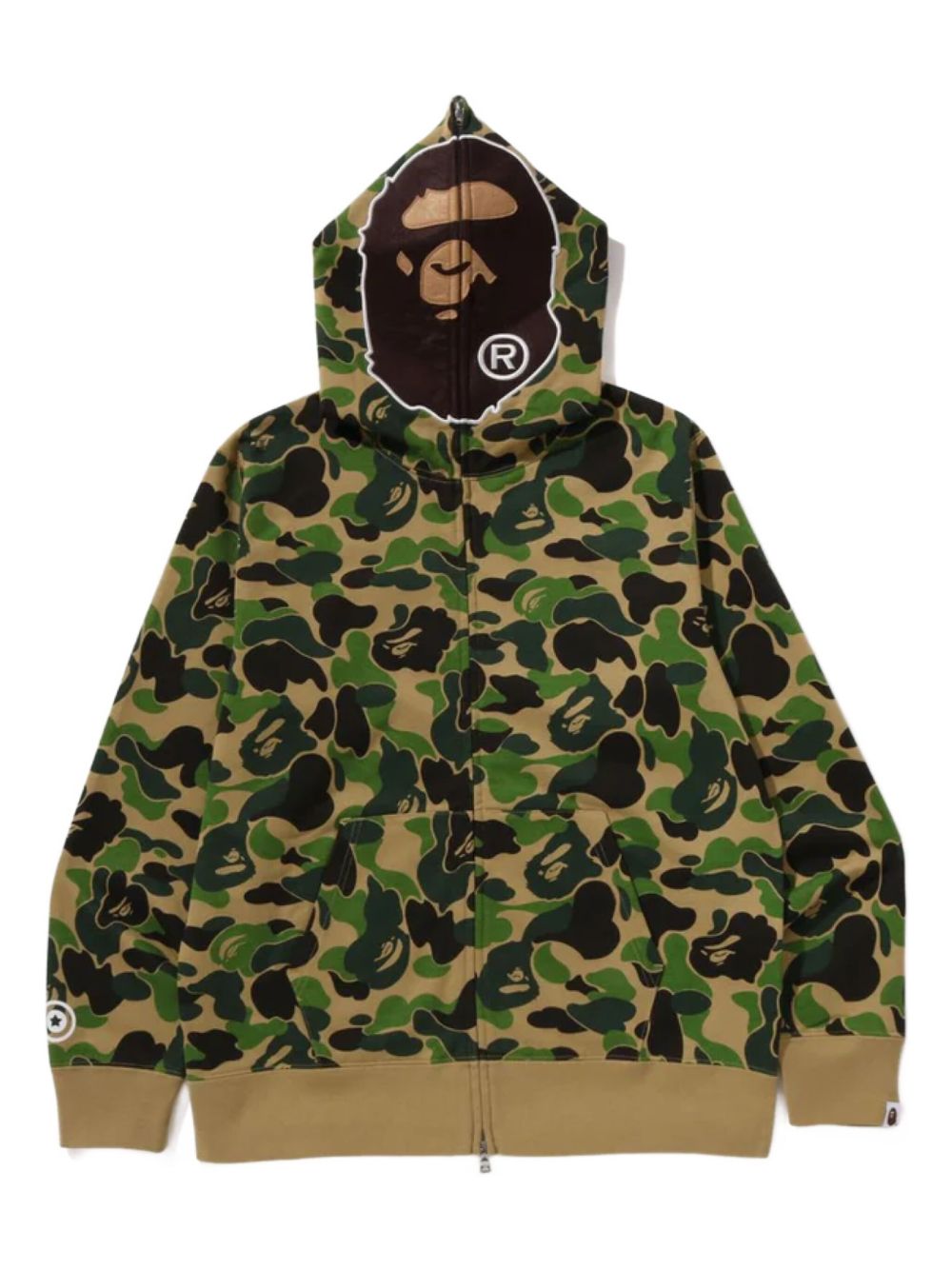 zip-up hoodie