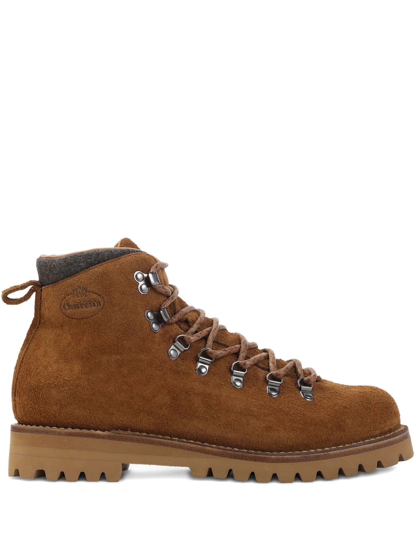 Lace-Up Lug-Sole Boots