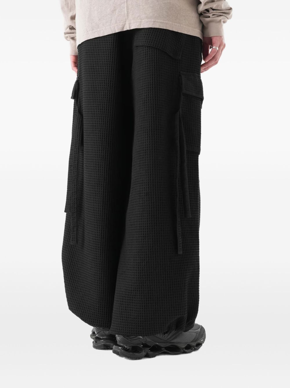 6203 Waffle Hakama cargo trousers