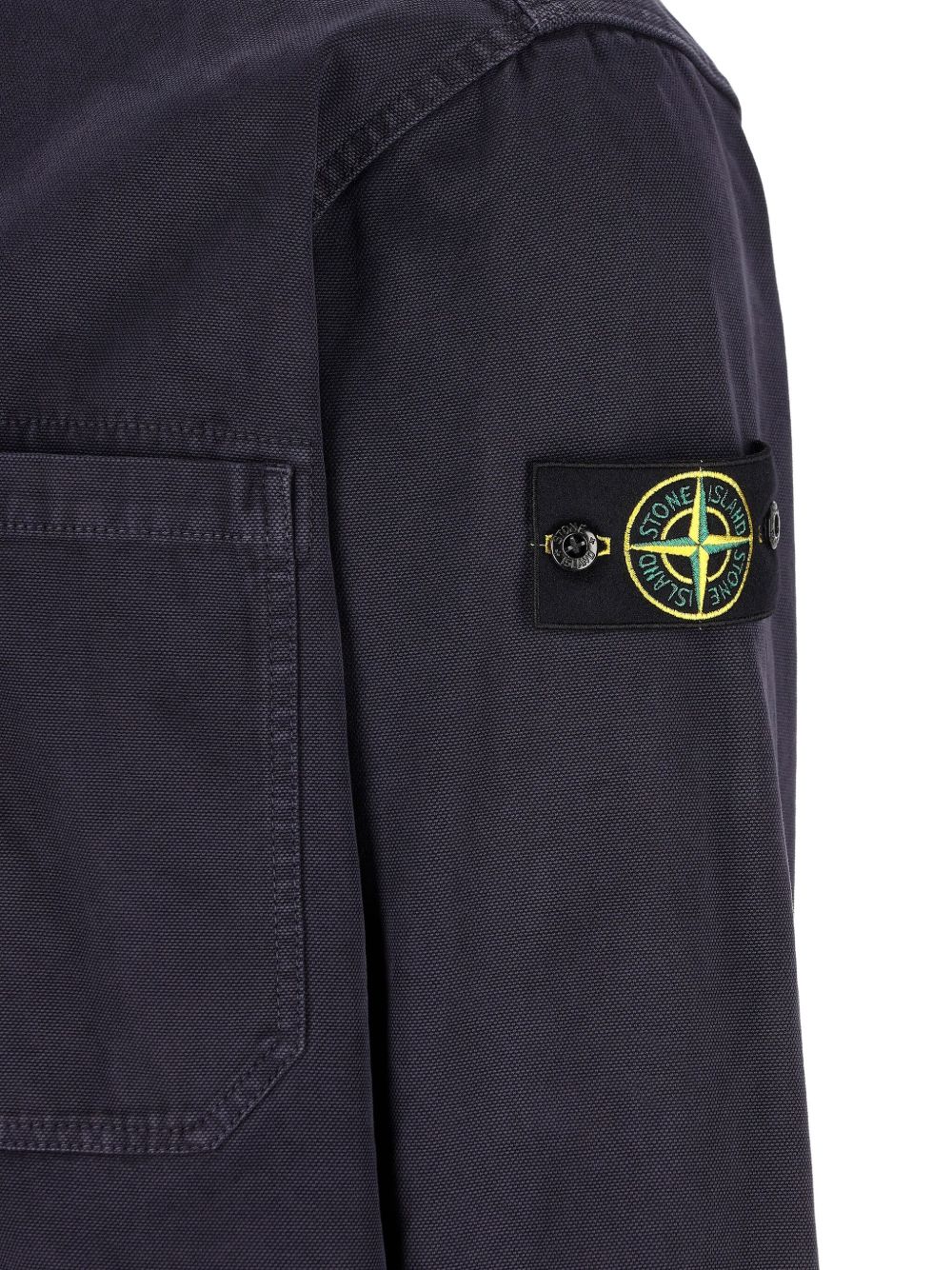 chest-pocket patch shirt