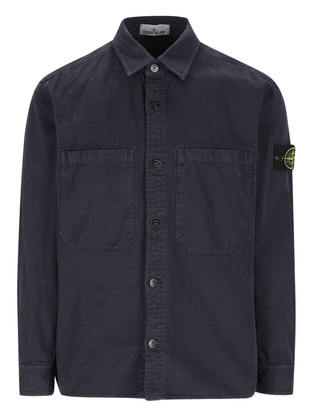 chest-pocket patch shirt