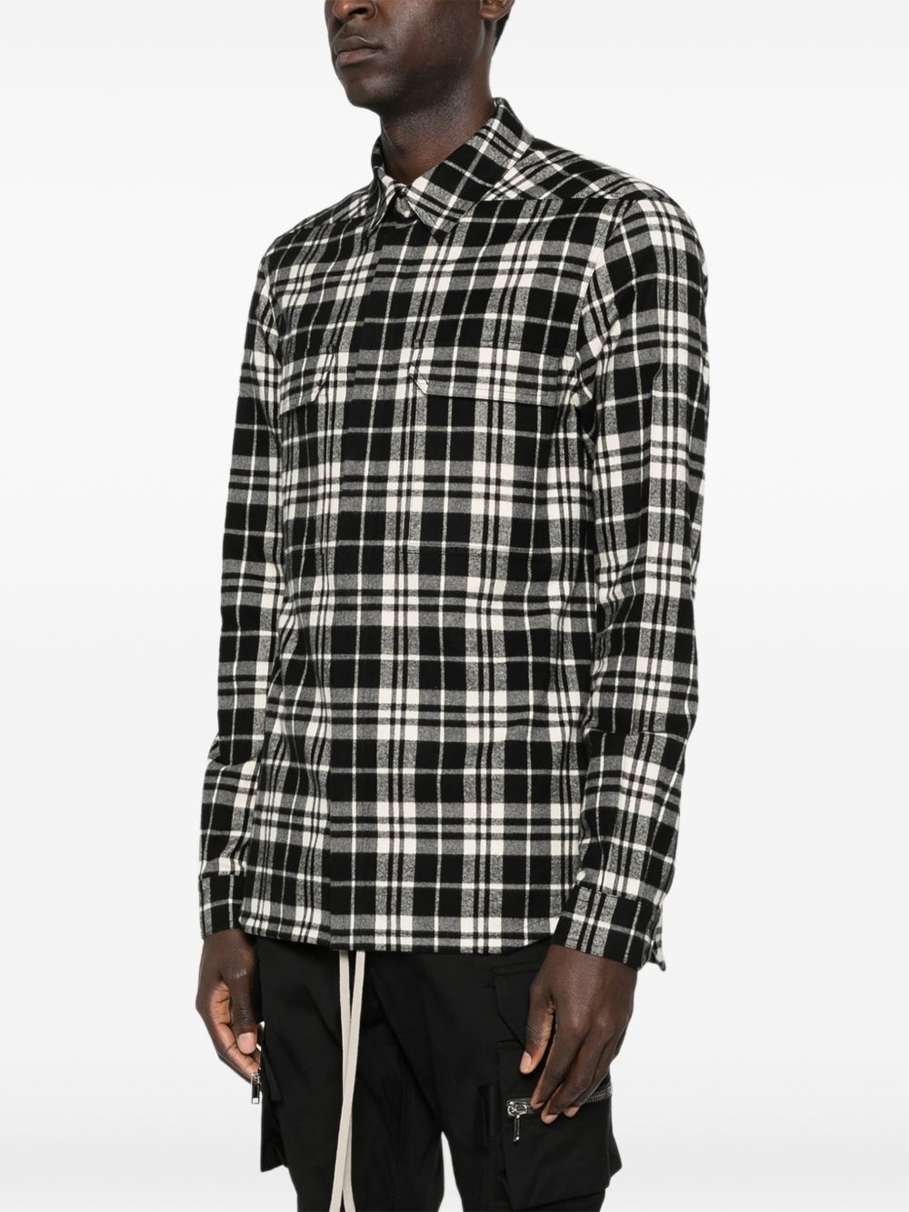 plaid flannel shirt