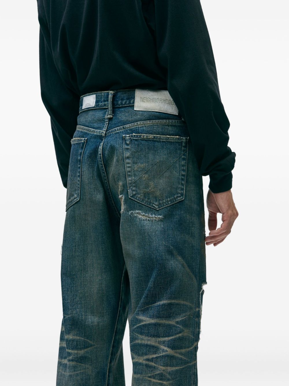 Savage Denim distressed jeans 
