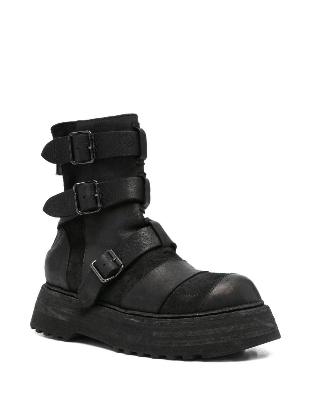 multi-strap boots