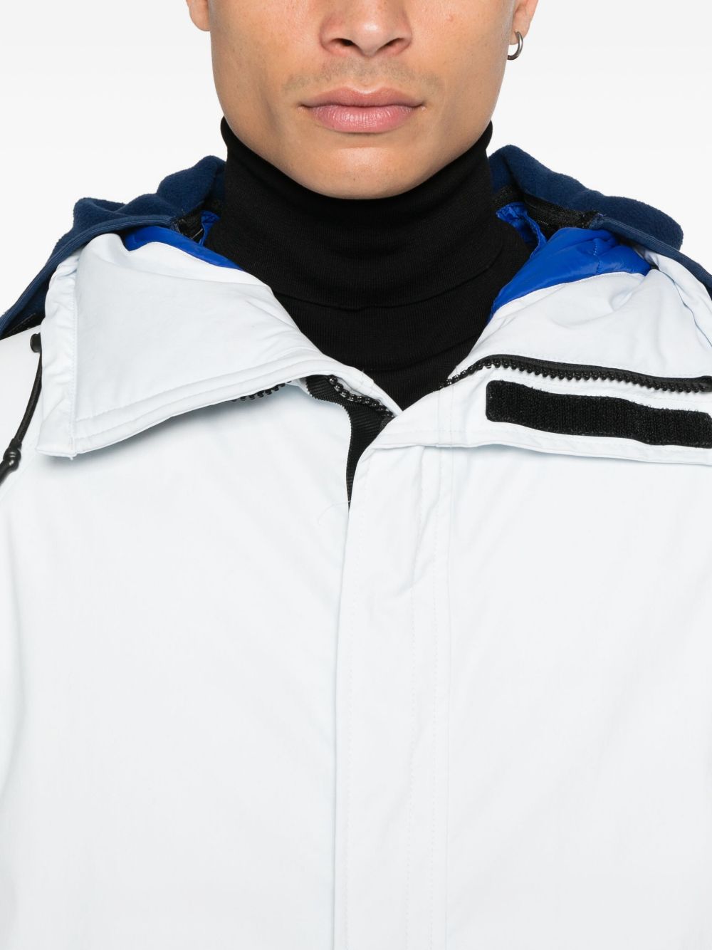 logo-patch coat
