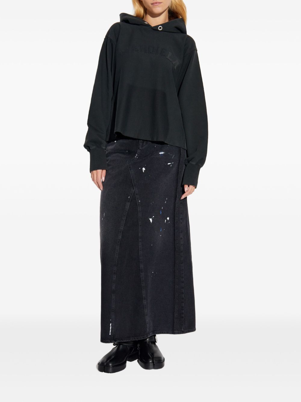 logo- embroidered sweater