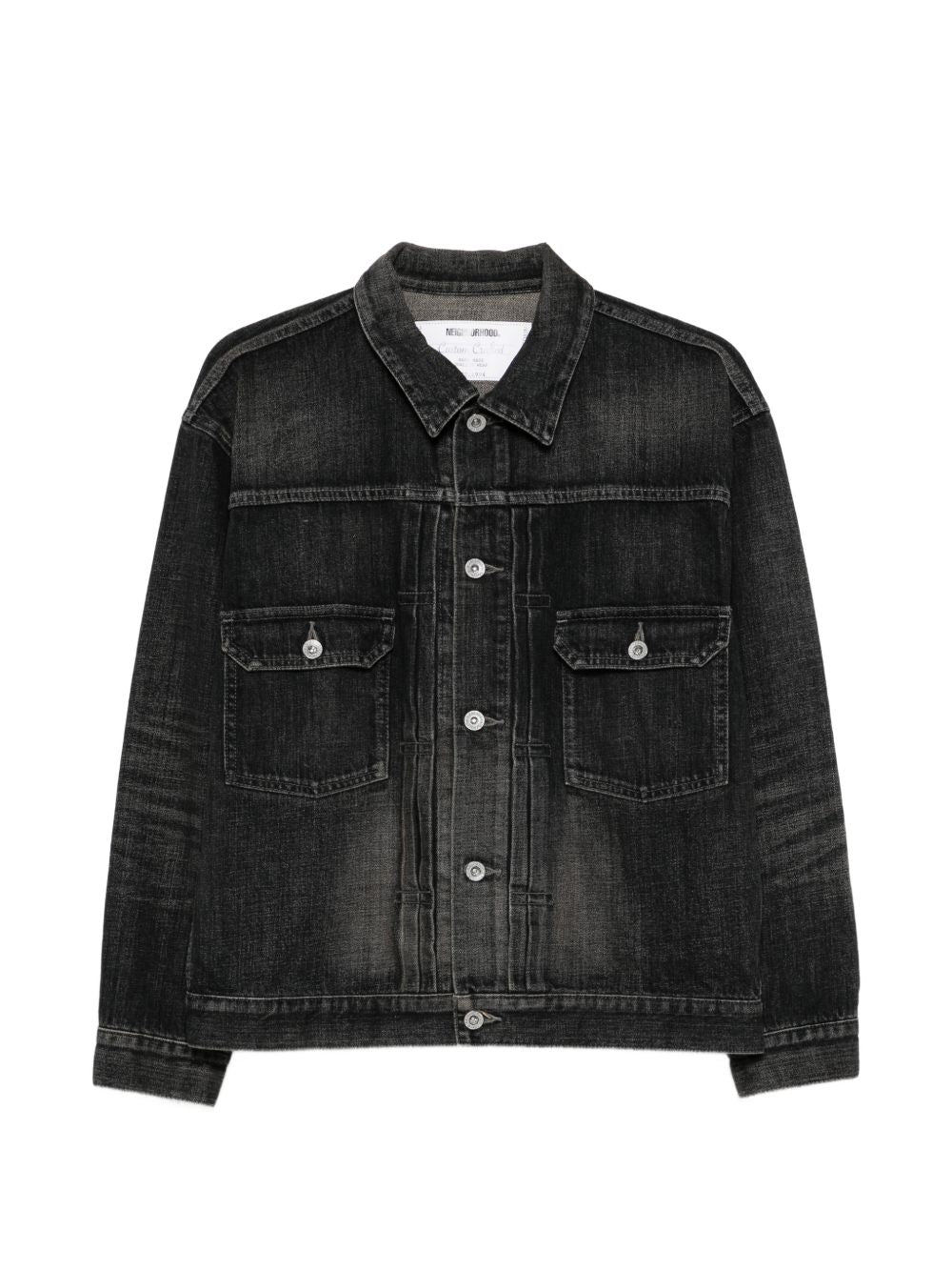 washed denim jacket