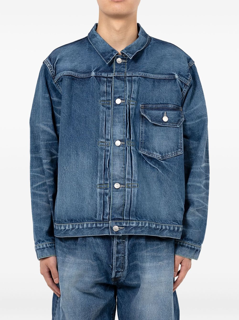 pocket button jacket