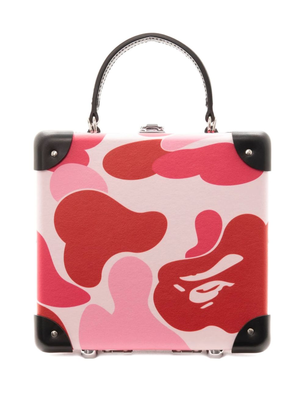 x Globe-Trotter camouflage-pattern luggage