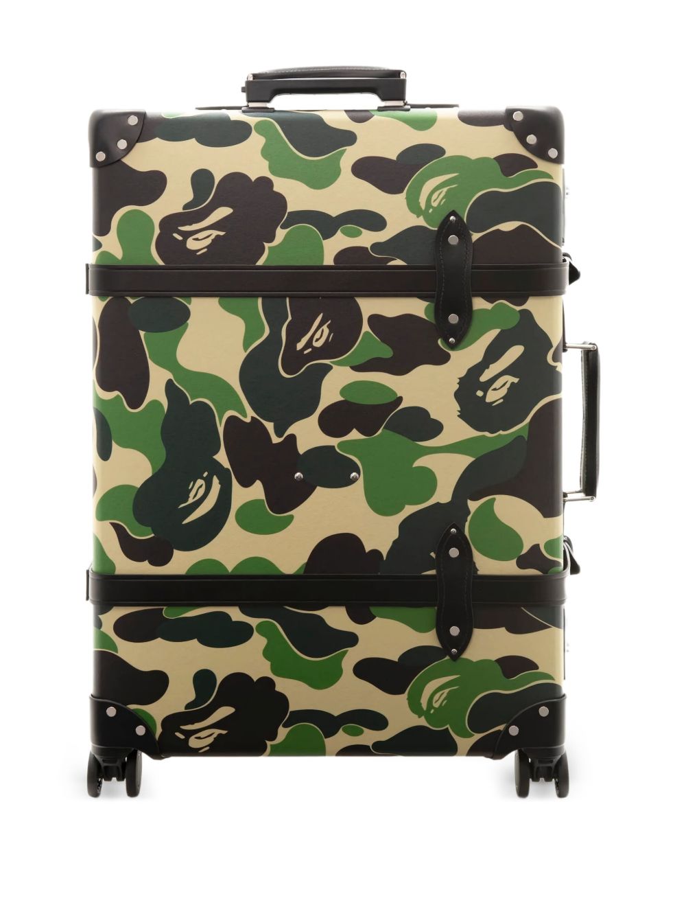 x Globe-Trotter camouflage-print luggage
