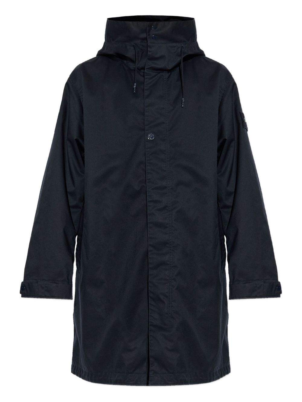 hooded coat