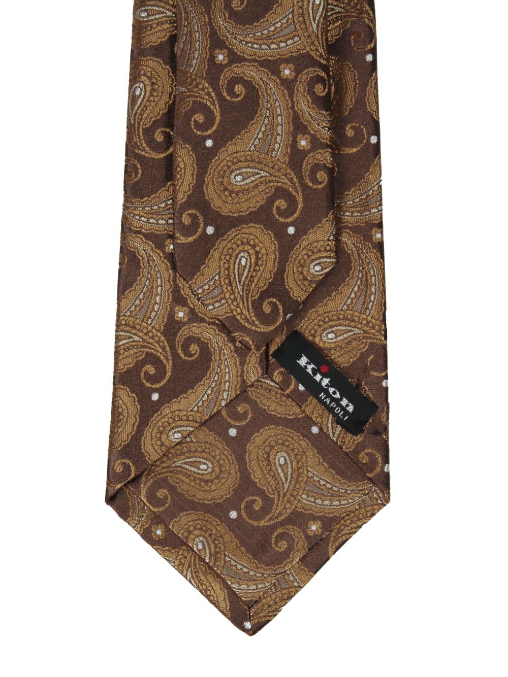 paisley-pattern tie
