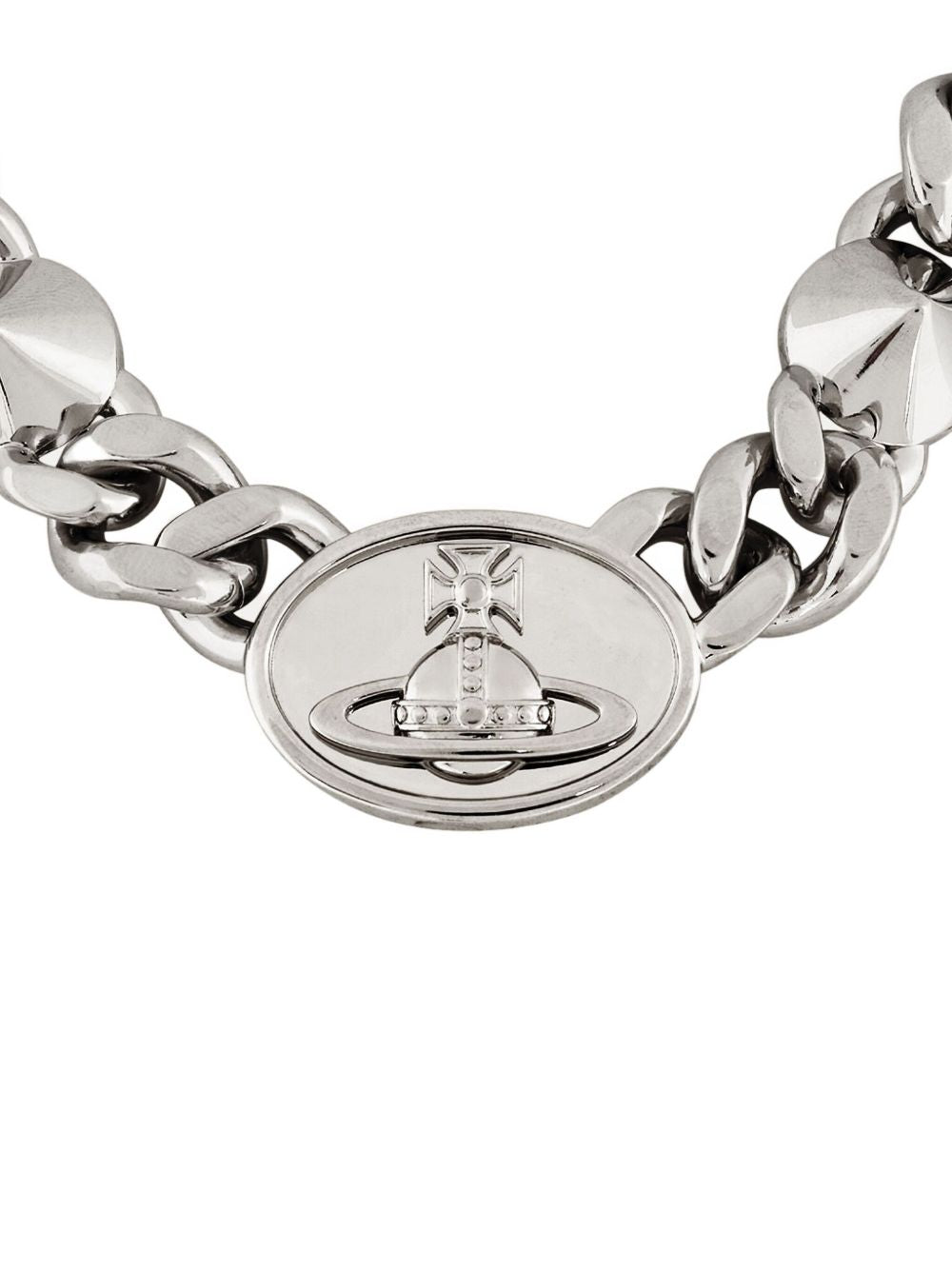 Man. Chester orb-detail necklace