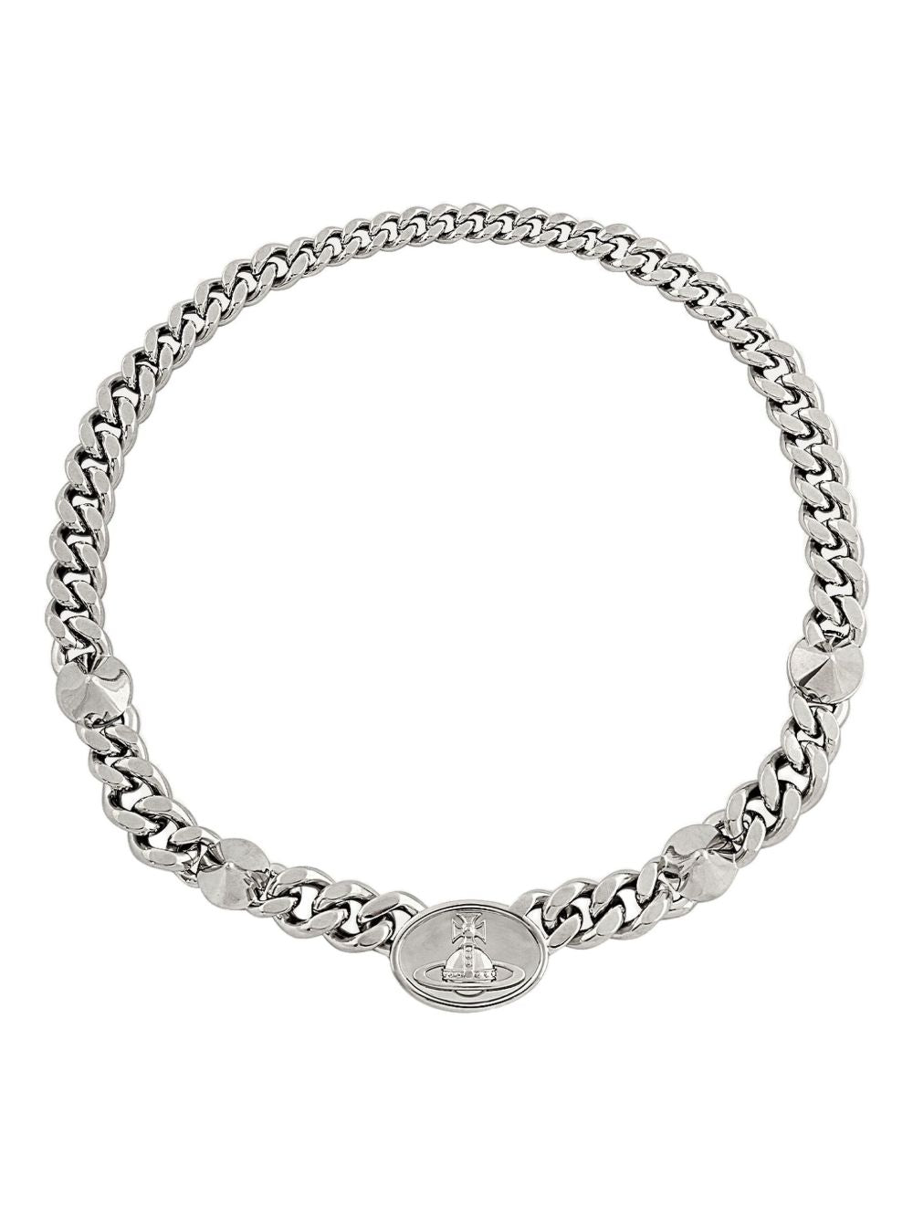 Man. Chester orb-detail necklace