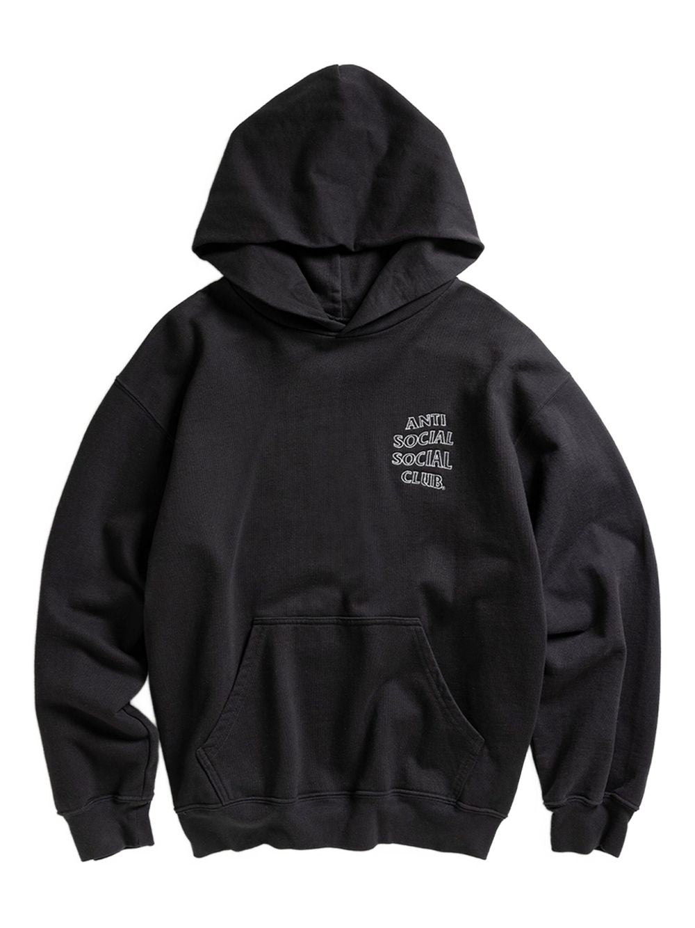 logo-embroidered hoodie