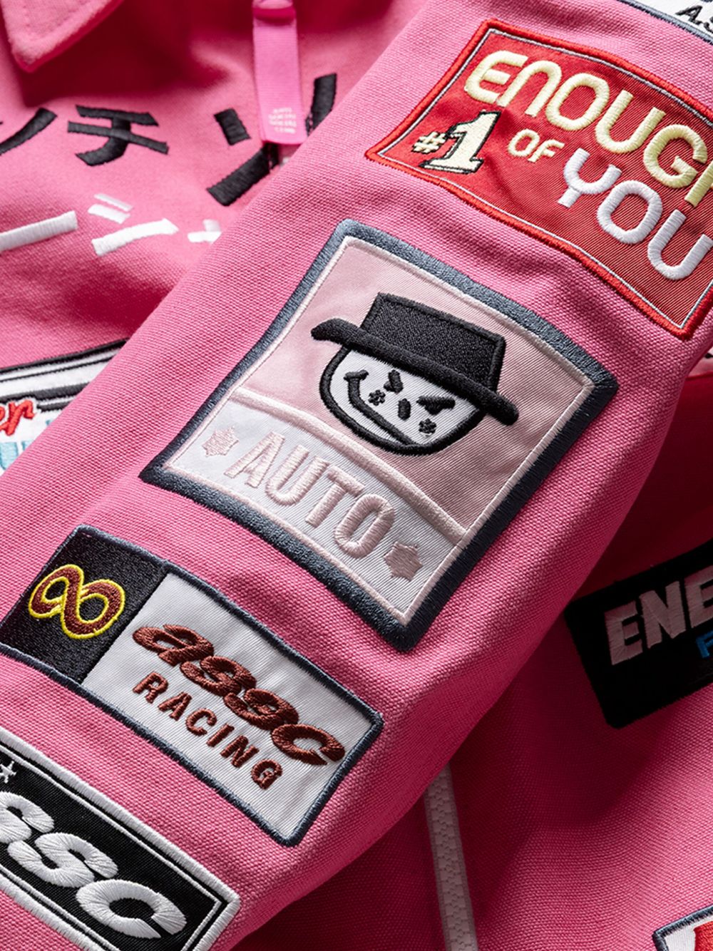 Patched Up Racing jacket