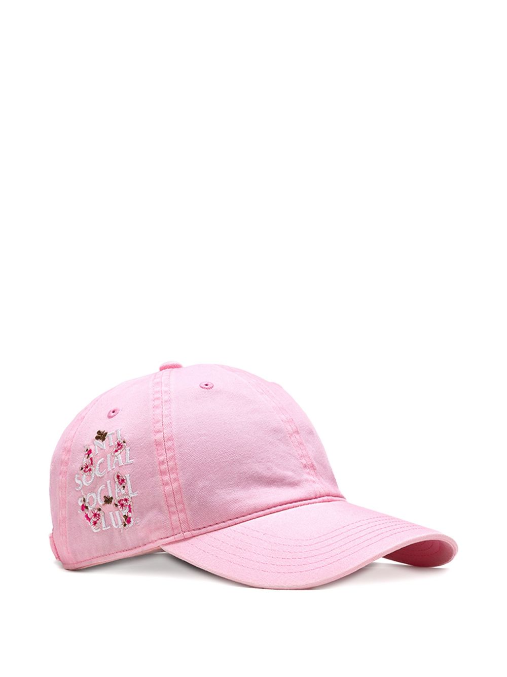 logo-embroidered cap