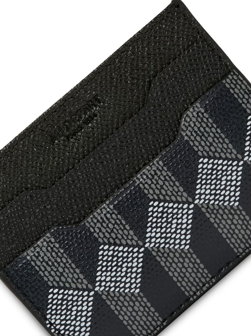 geometric-pattern card holder
