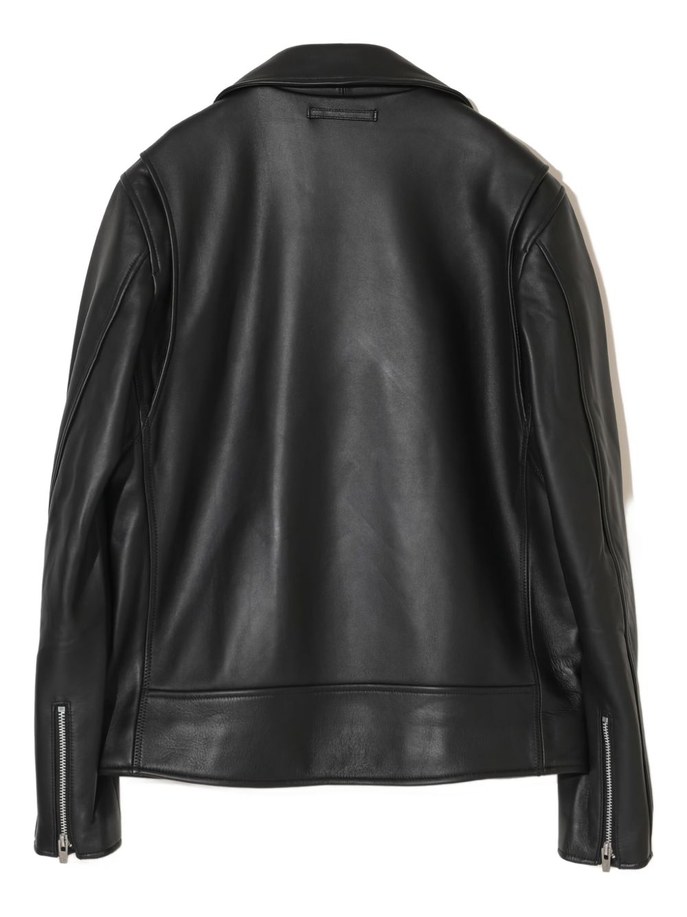 leather biker jacket