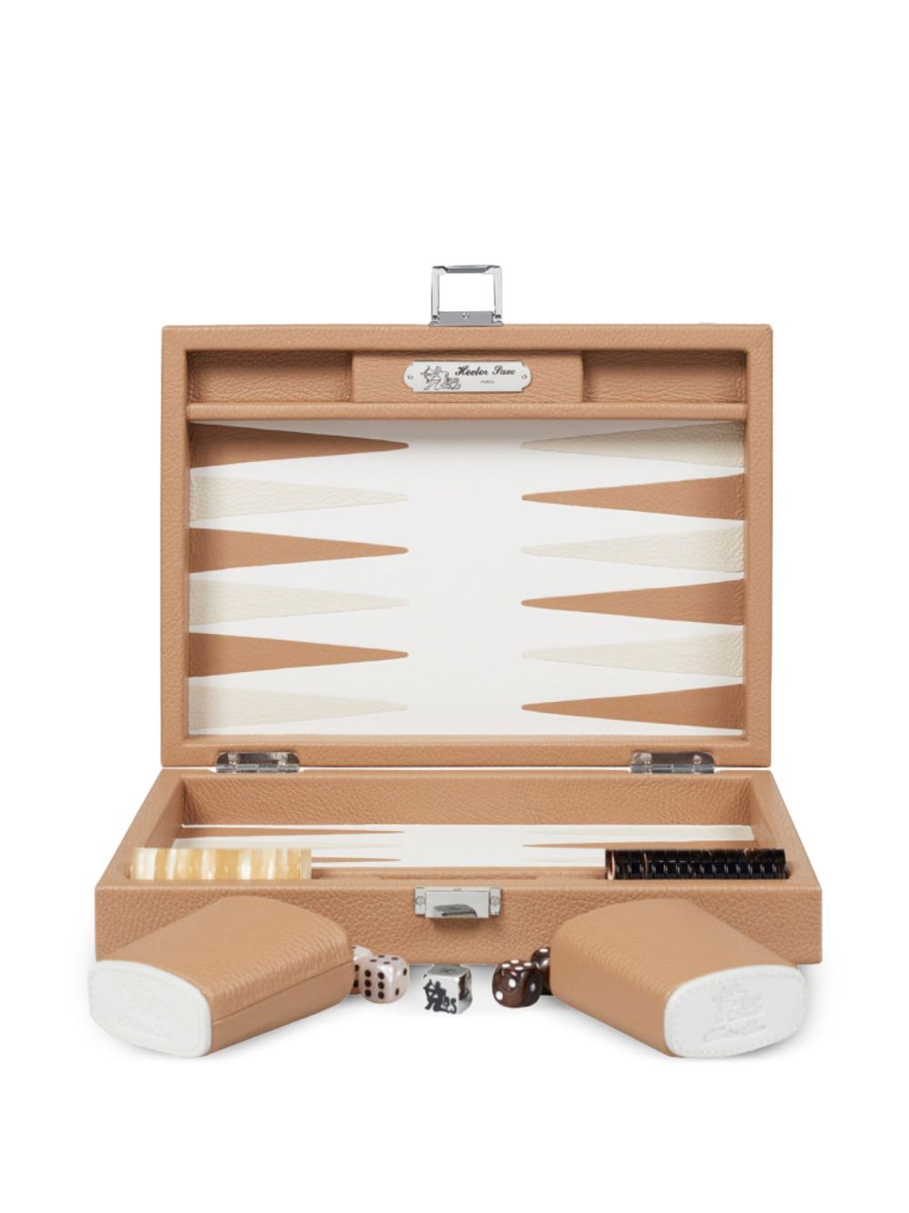 leather backgammon