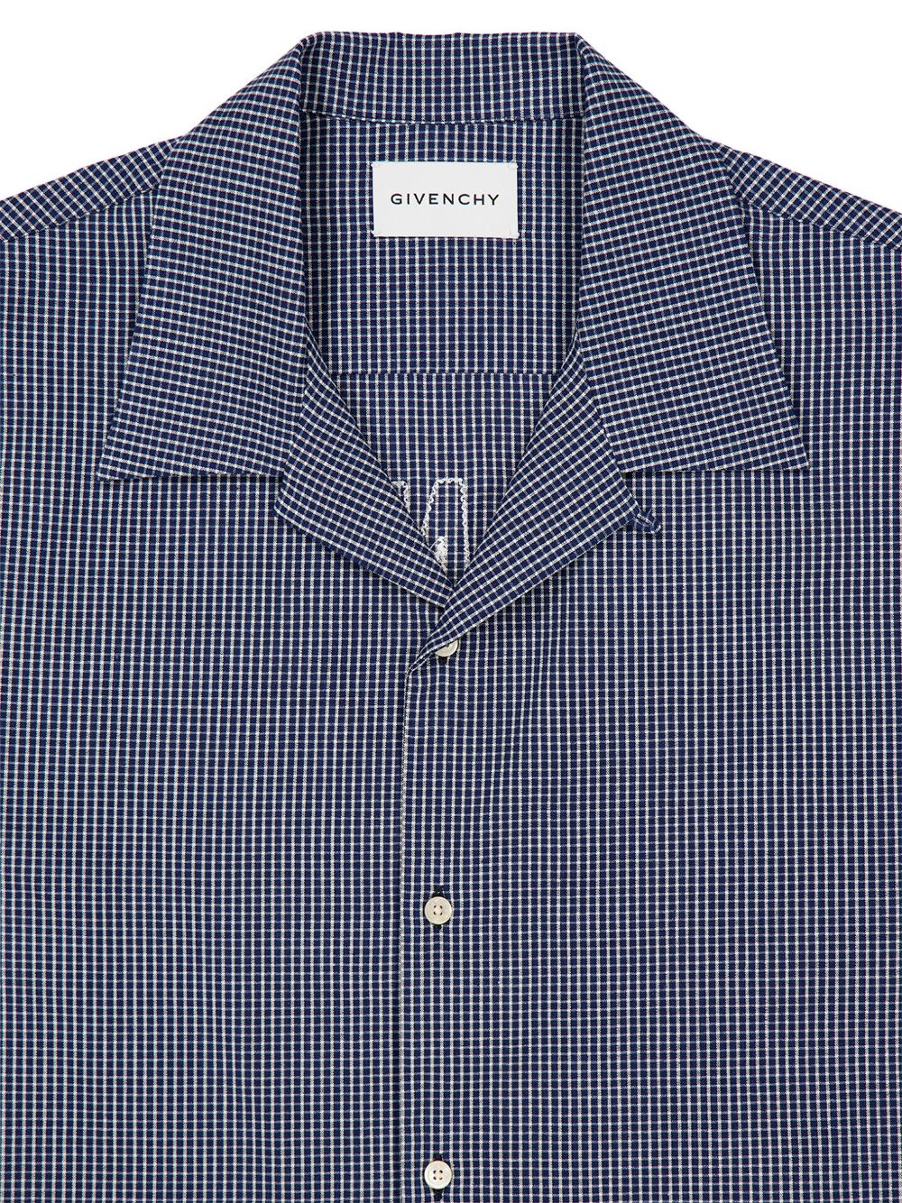 buttoned bowling shirt