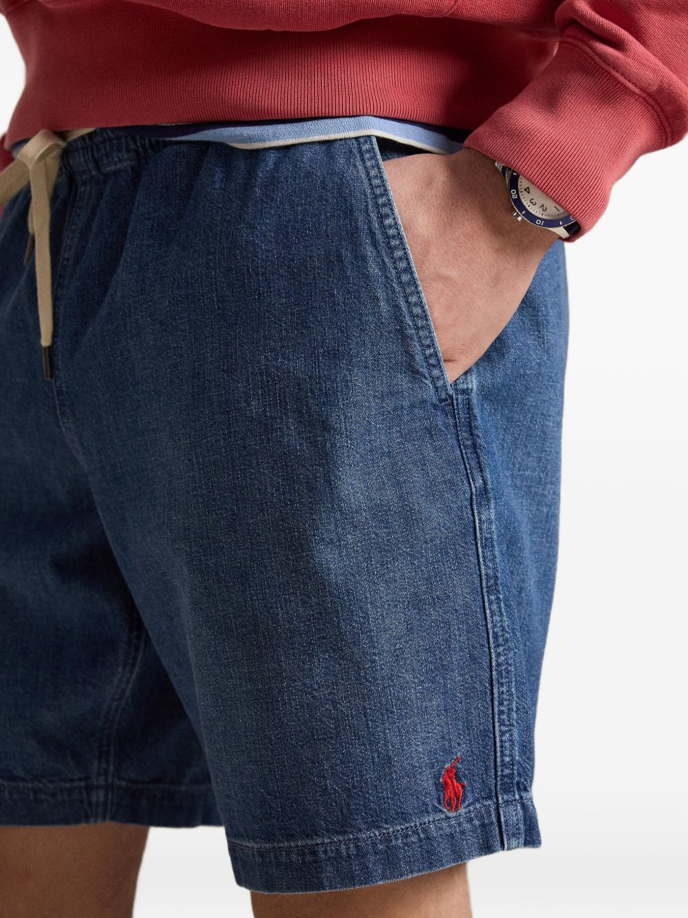 Polo Prepster denim shorts