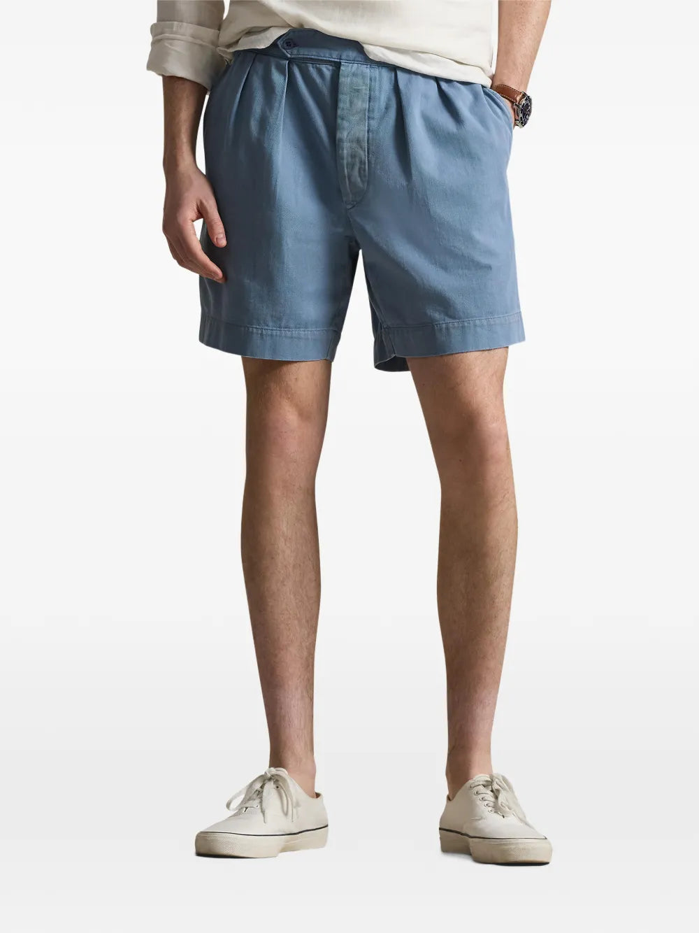pleated shorts