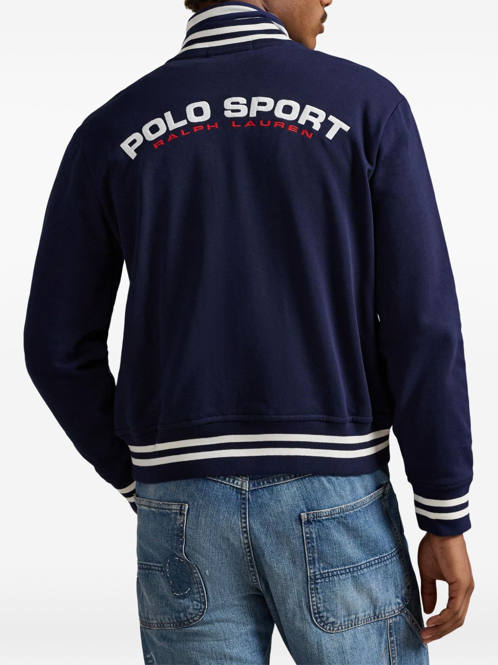  Polo Sport fleece baseball jacket