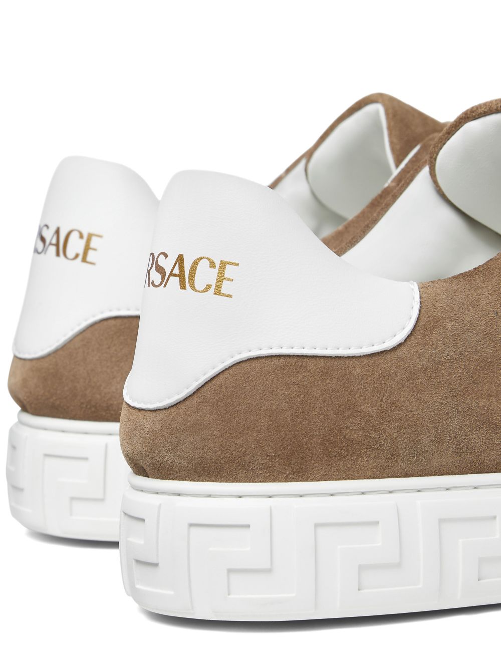 Greca-pattern sneakers