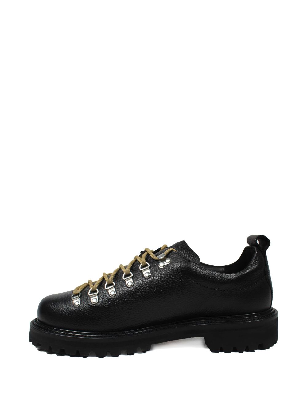 lace-up leather sneakers