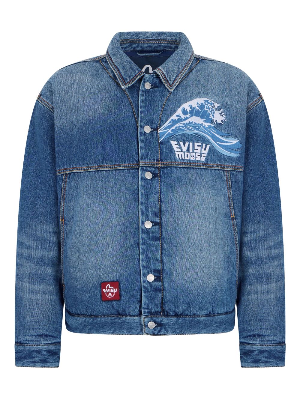 x Evisu graphic-print cotton jacket