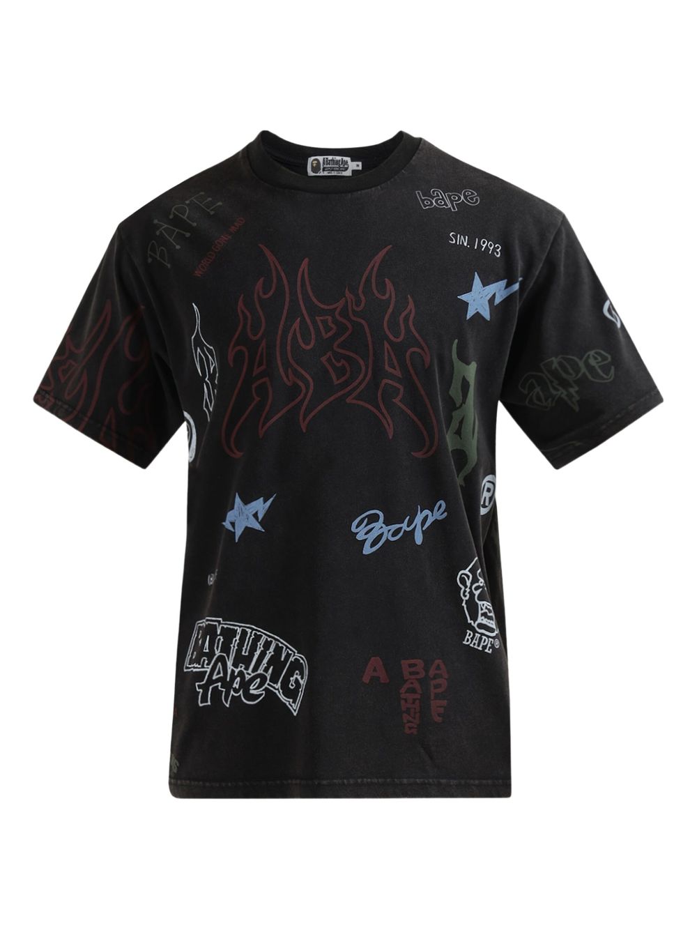 World Gone Mad graphic-print T-shirt