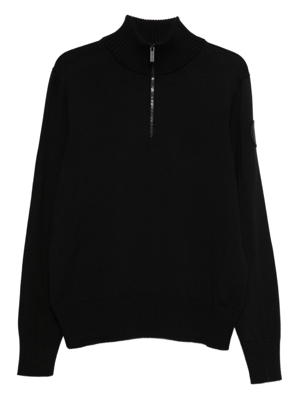 half-zip sweater