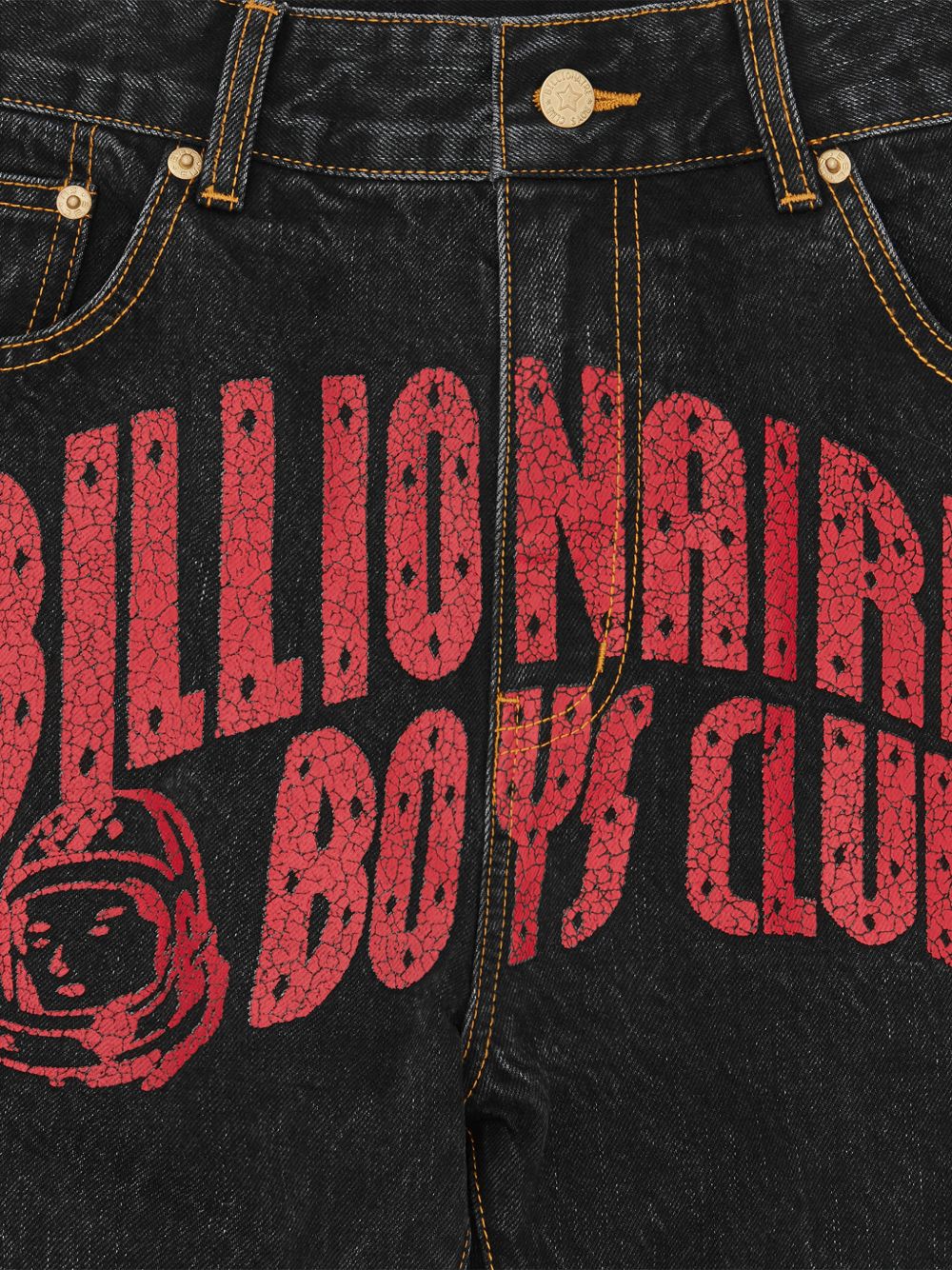 Arch Logo graphic jeans