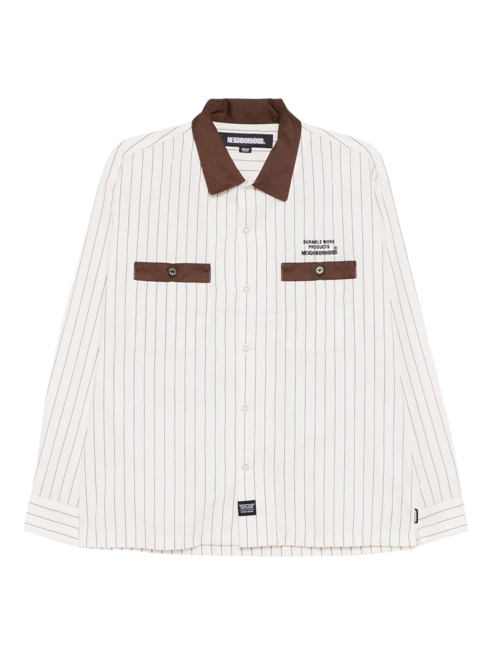 striped pocket shirt