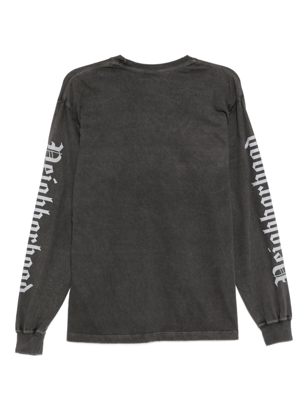 skull long-sleeve T-shirt