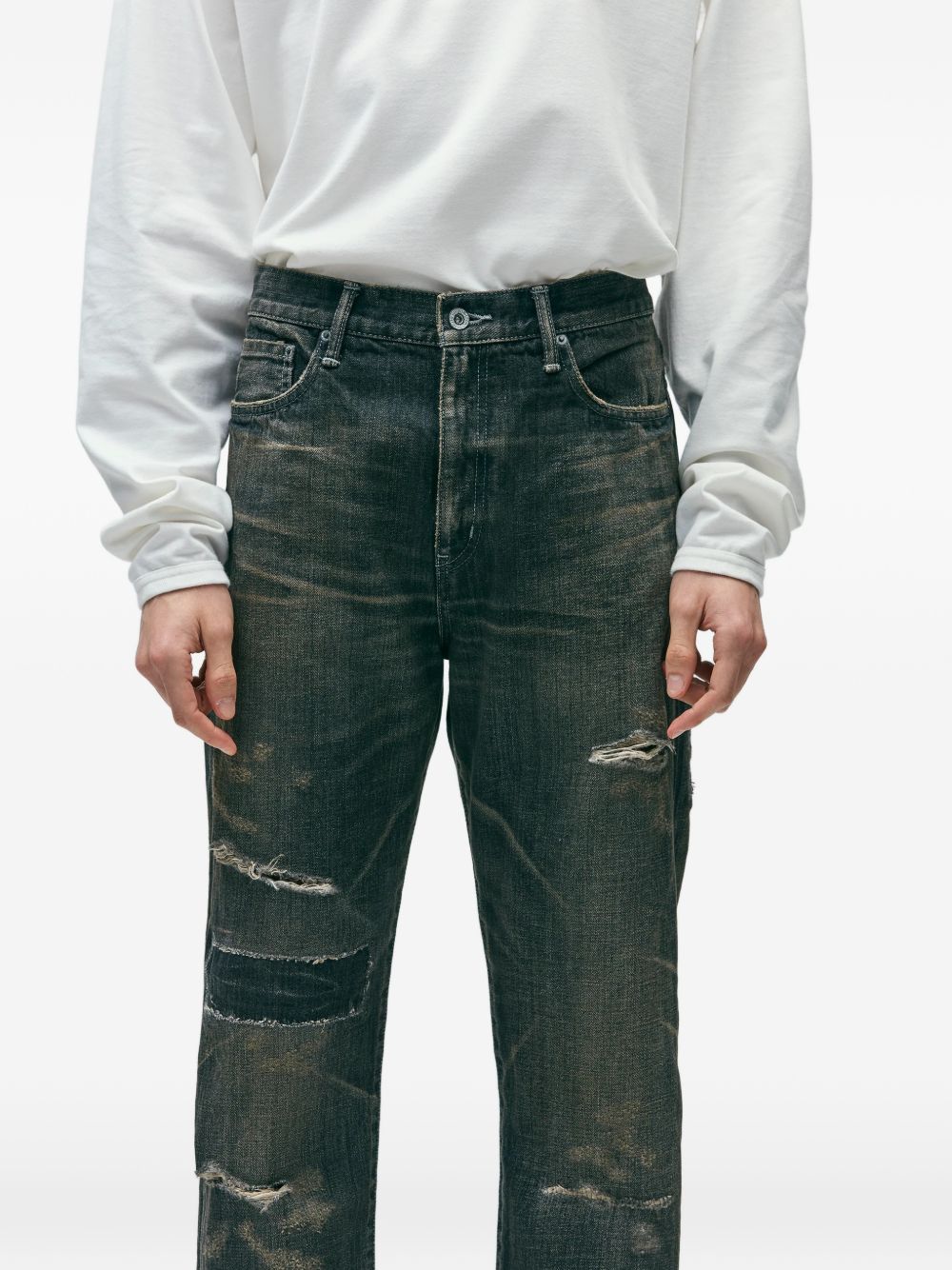 Savage distressed jeans