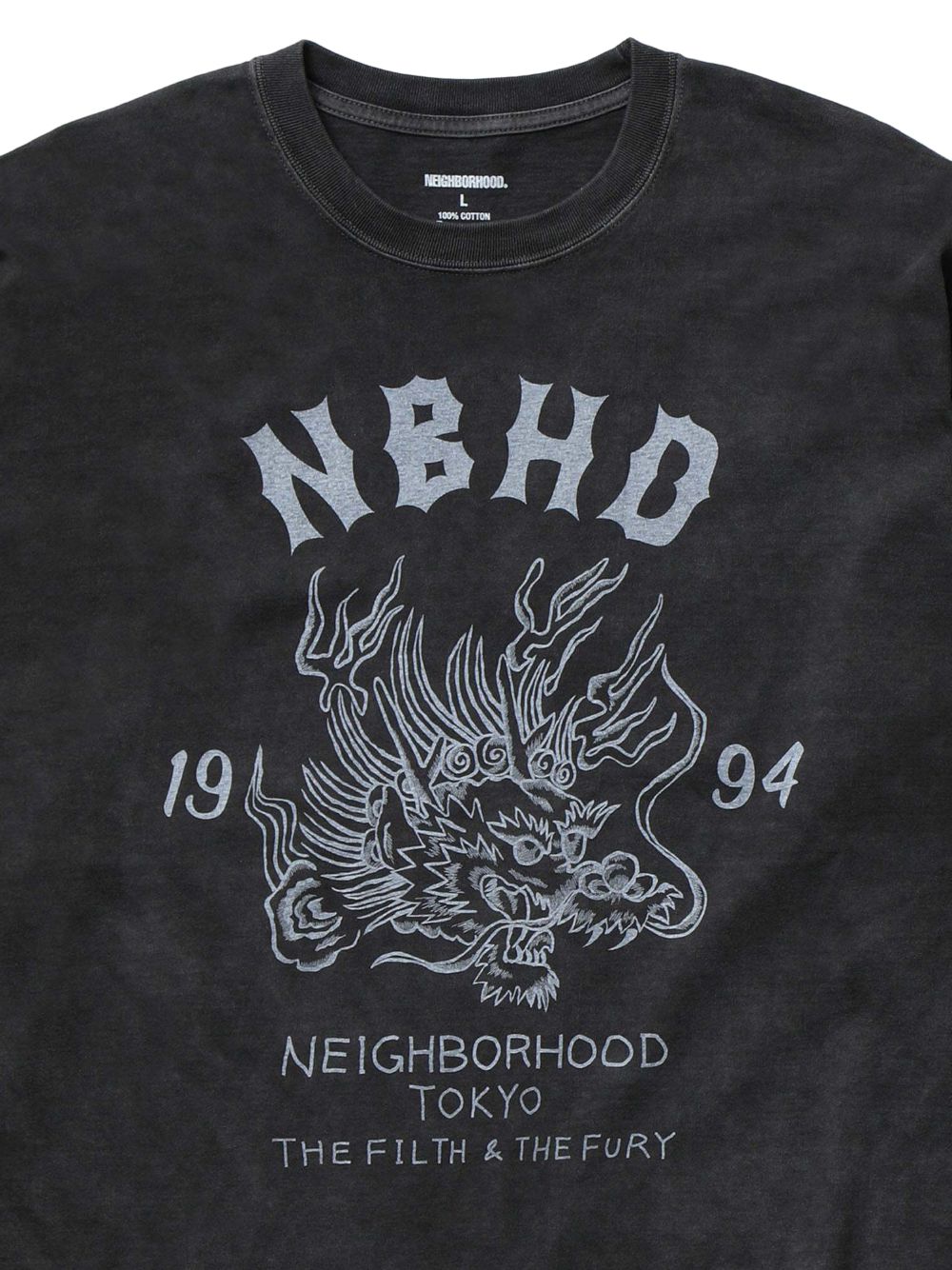 dragon long-sleeve T-shirt