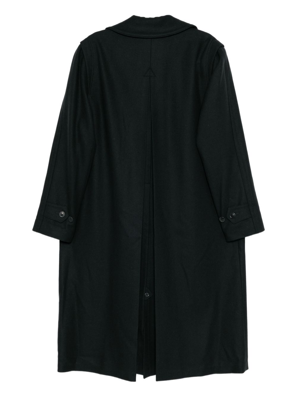 single-breasted coat