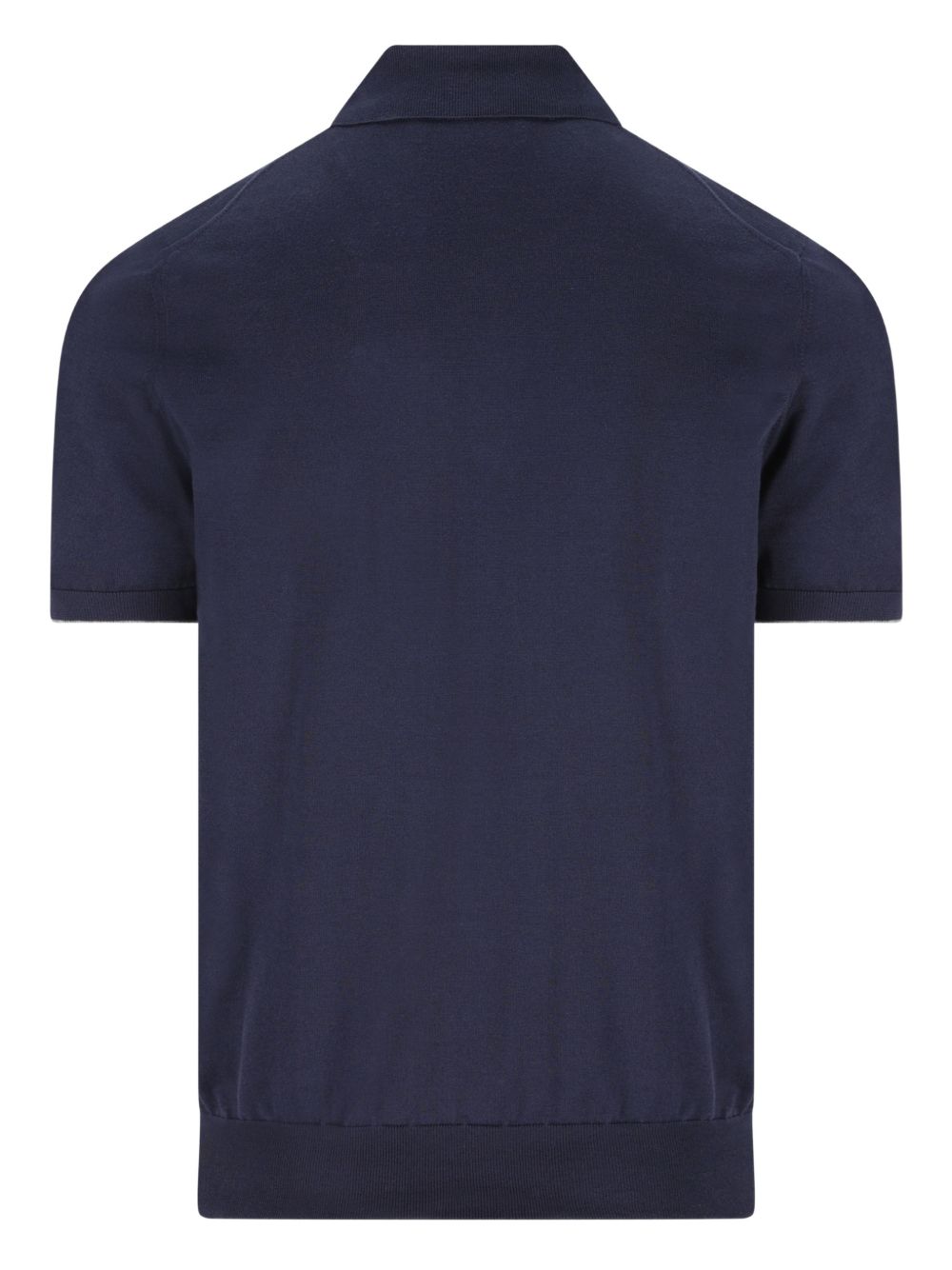 embroidered-logo polo shirt