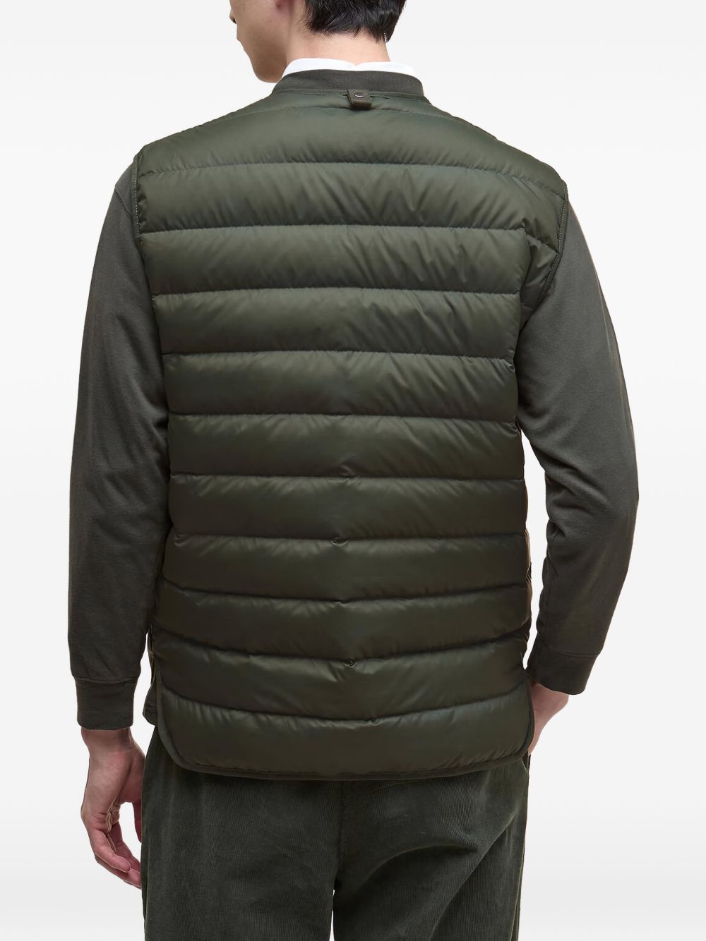 zip quilted jacket