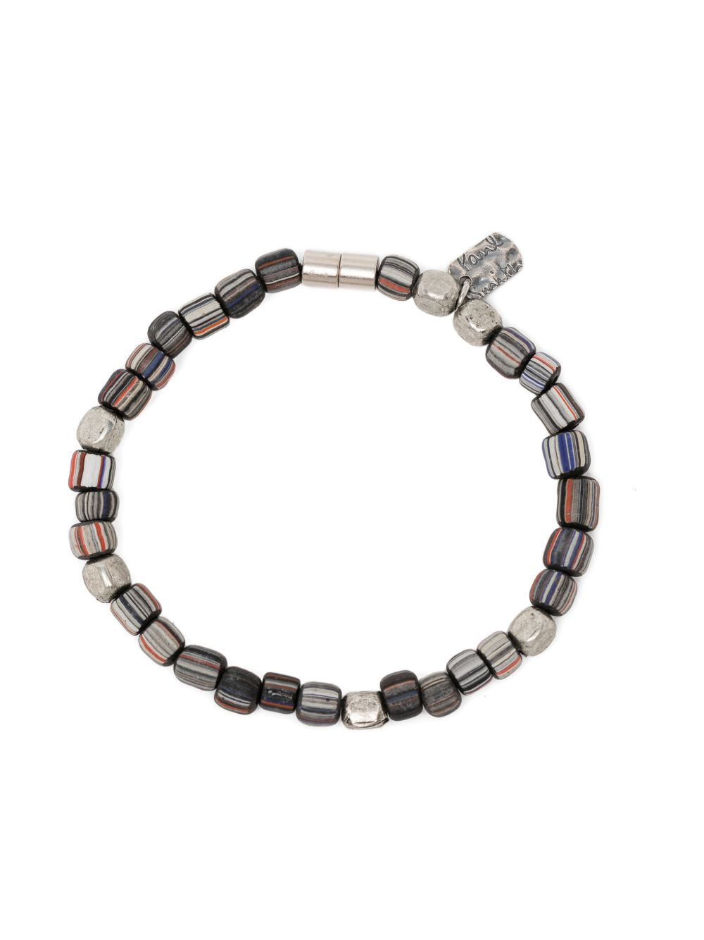 striped-beads bracelet