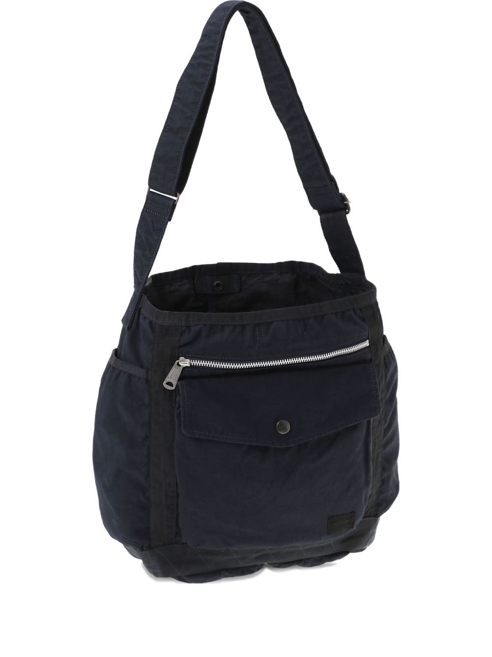 zip-pocket shoulder bag
