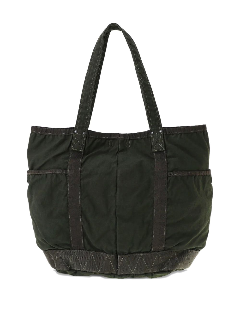 zip-pocket tote bag