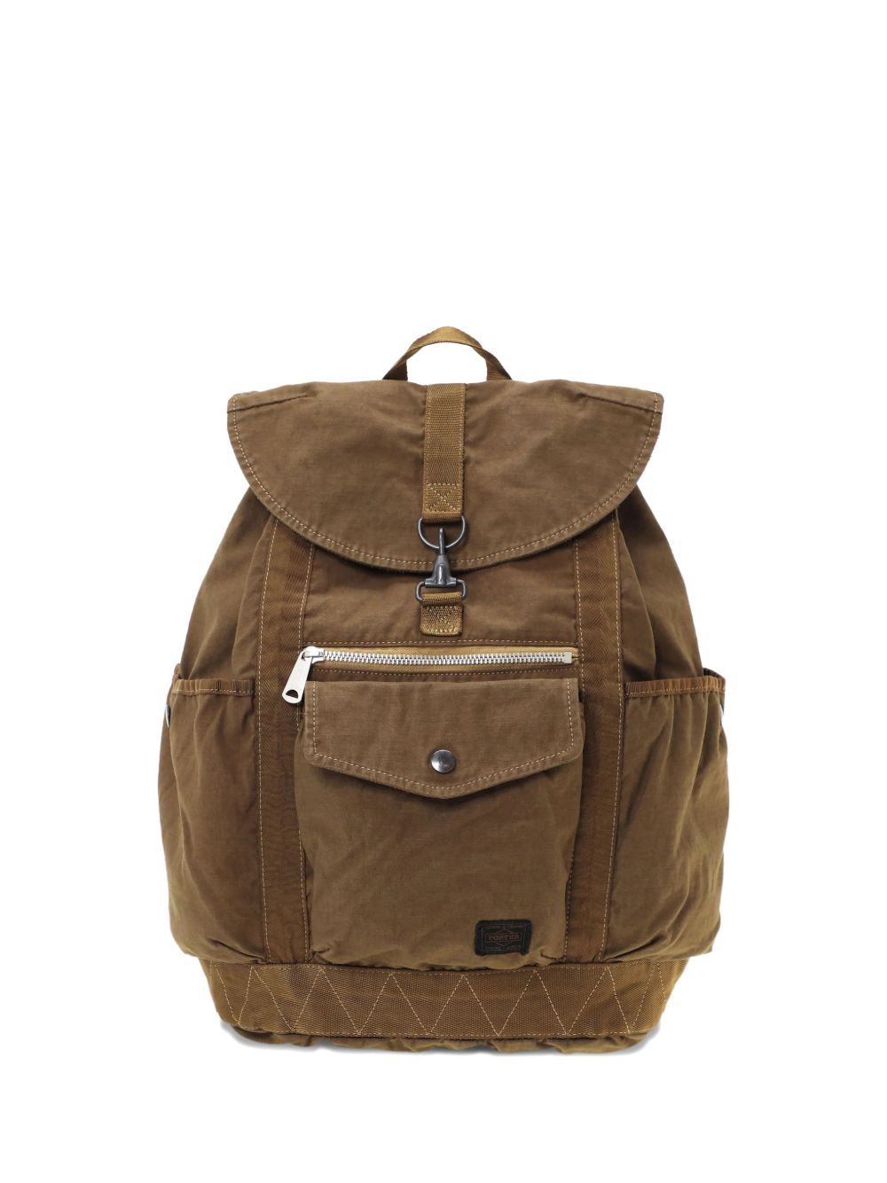 flap-pocket backpack